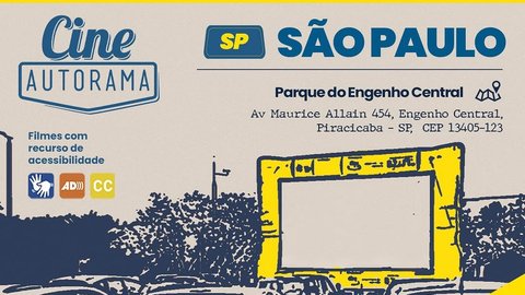 Cinema Drive-In em Piracicaba