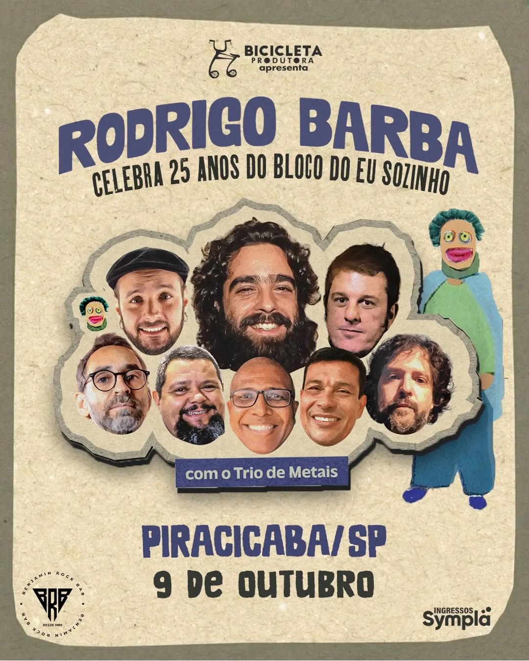 Rodrigo Barba celebra 25 anos do Bloco do Eu Sozinho