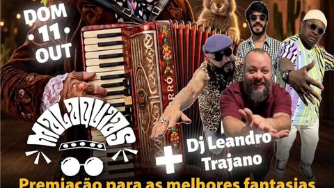 Forró Fantasia - Véspera de Feriado com Malaquias + Dj Leandro Trajano