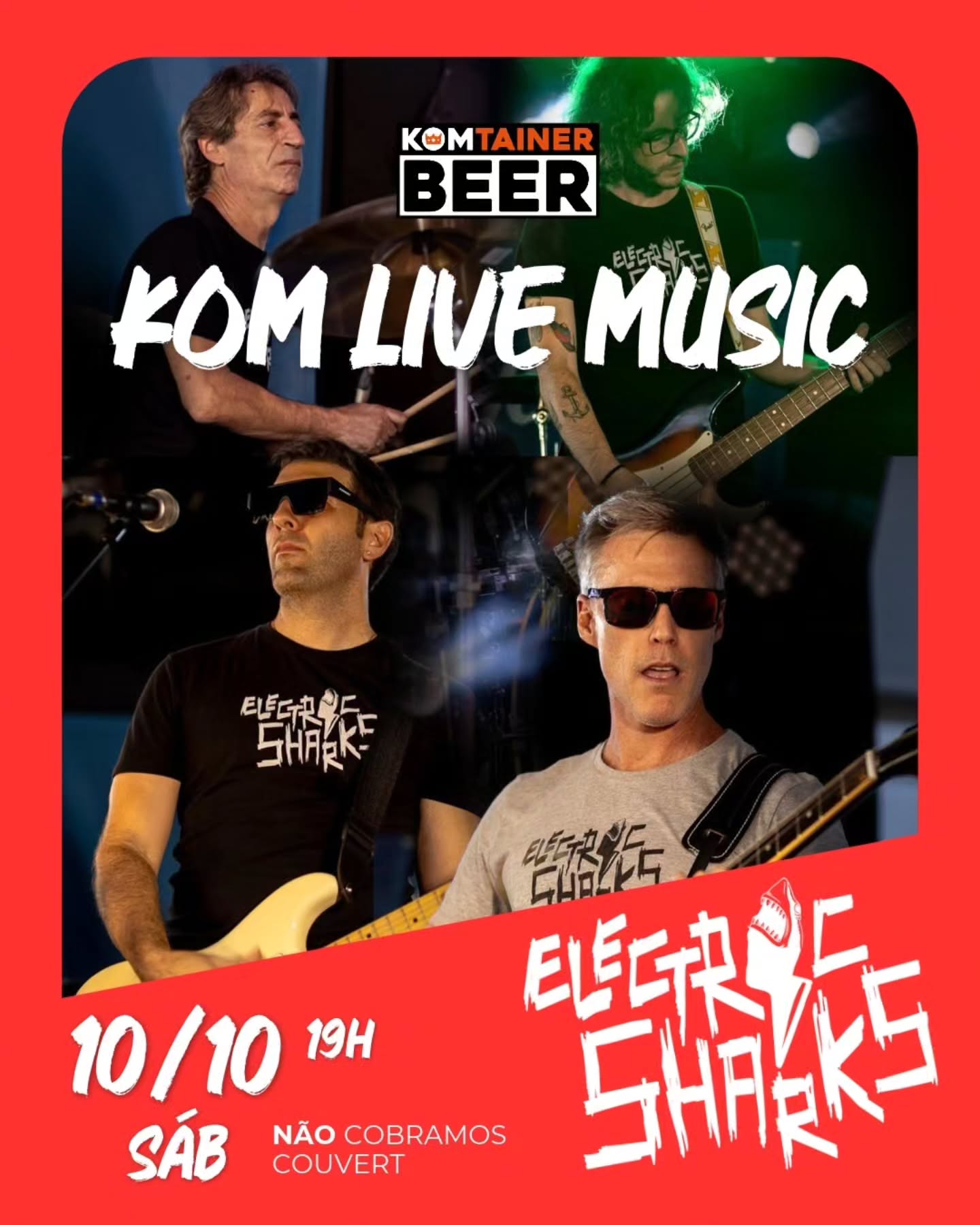 Show com Electric Sharks