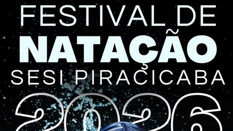 Festival de Natação SESI Piracicaba 2026