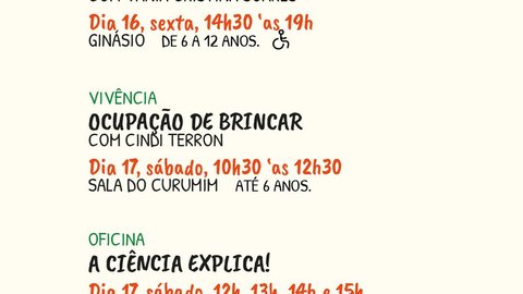 Vivência Ocupação de Brincar com Cindi Terron