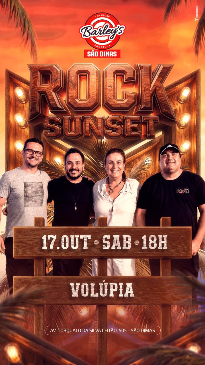 Rock Sunset com Volupiabanda