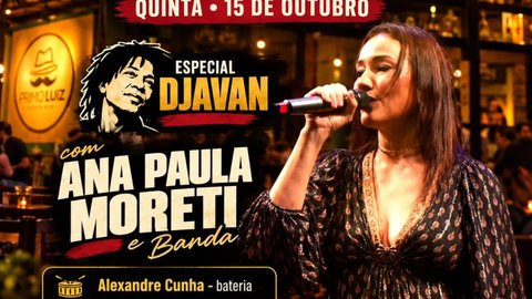Especial Djavan com Ana Paula Moreti e Banda