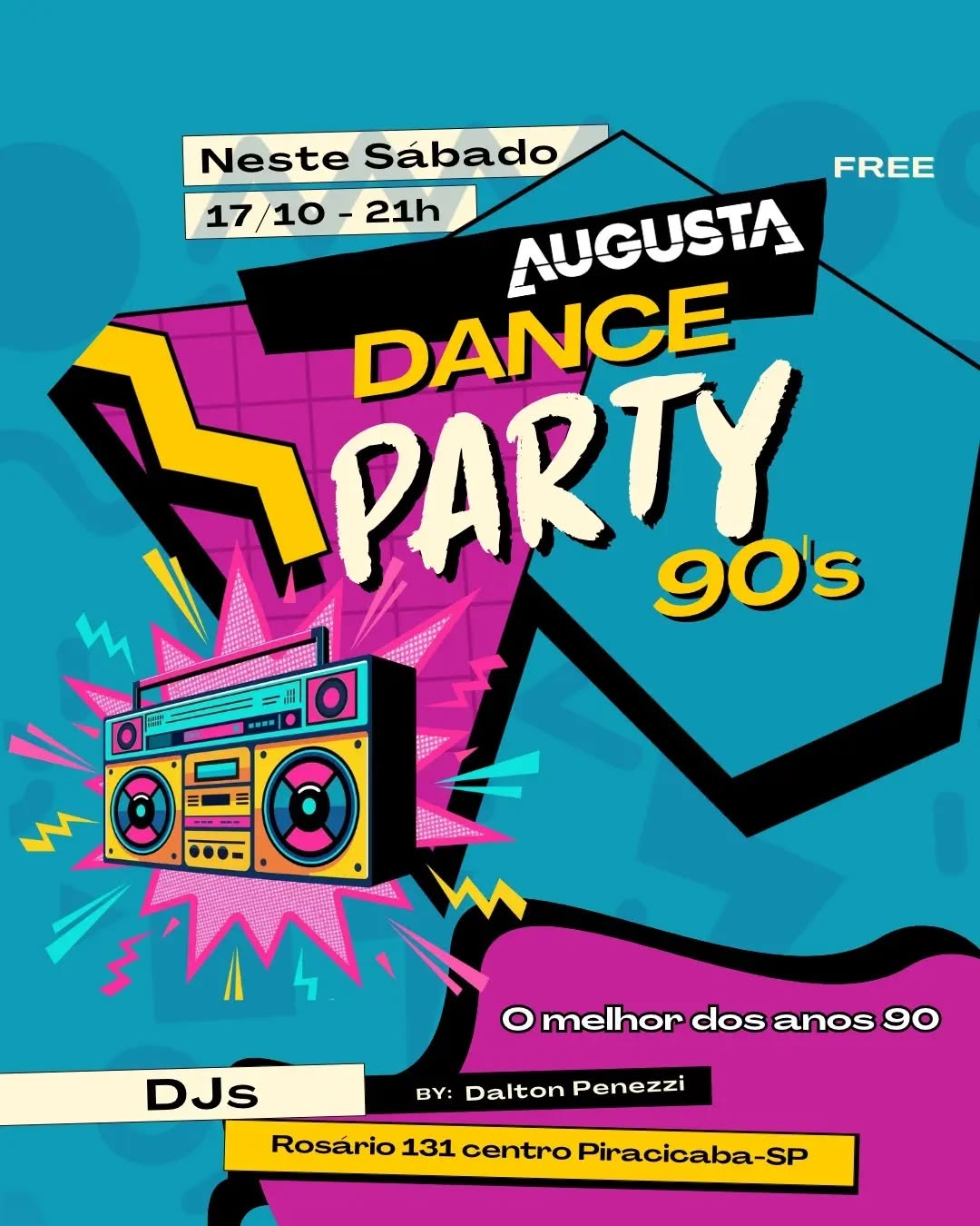 Augusta Dance Party 90's