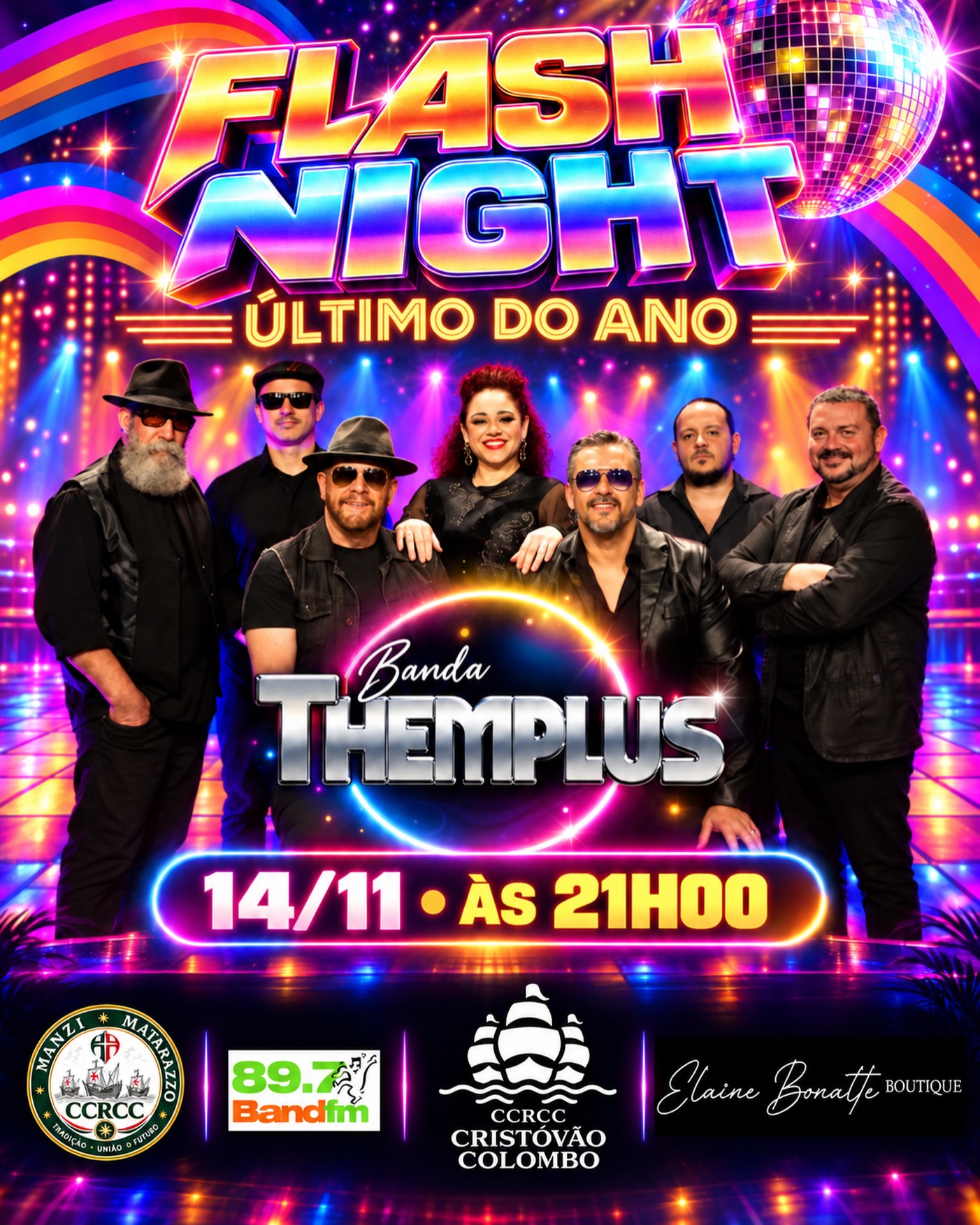 Flash Night com Banda Themplus