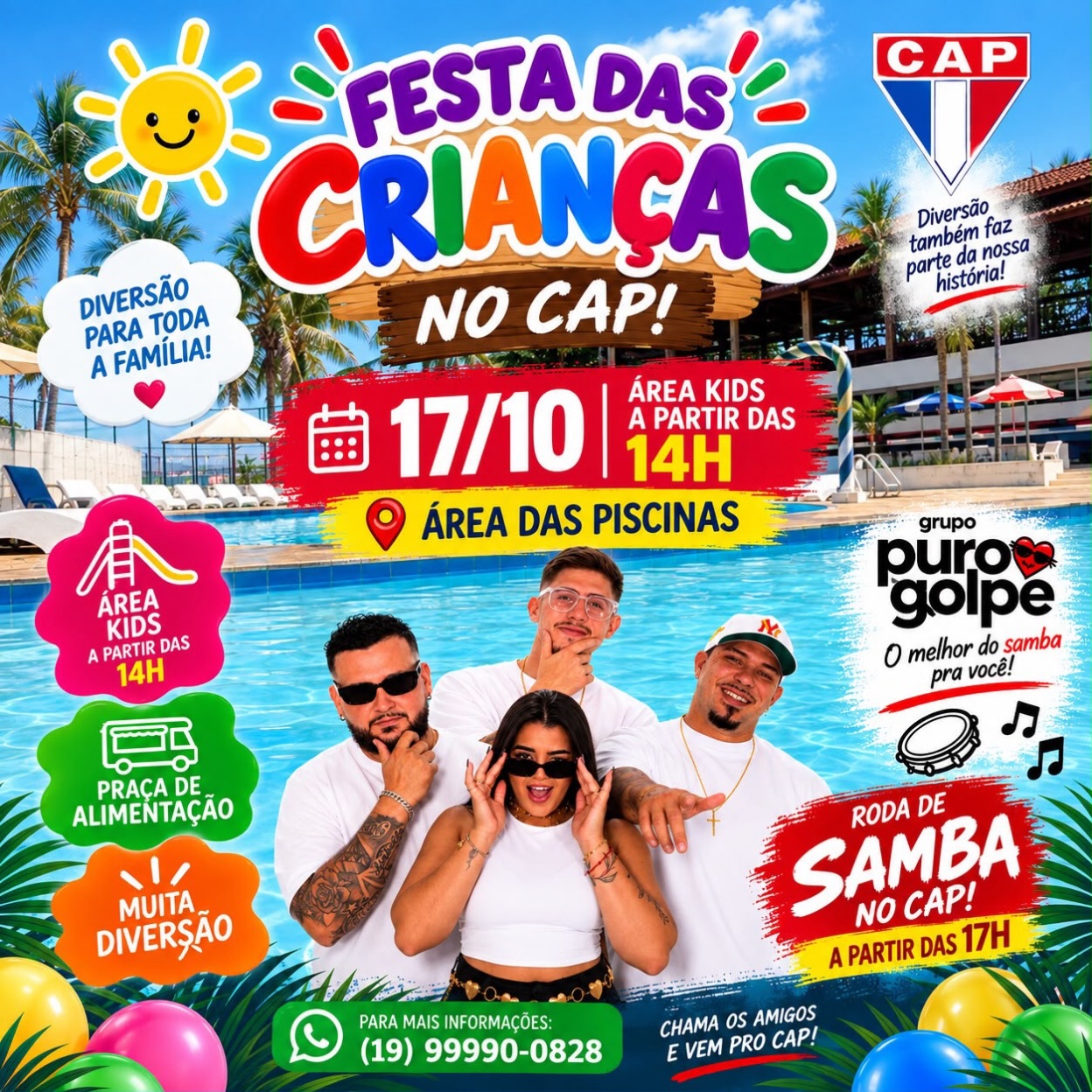 Festa das Crianças no CAP