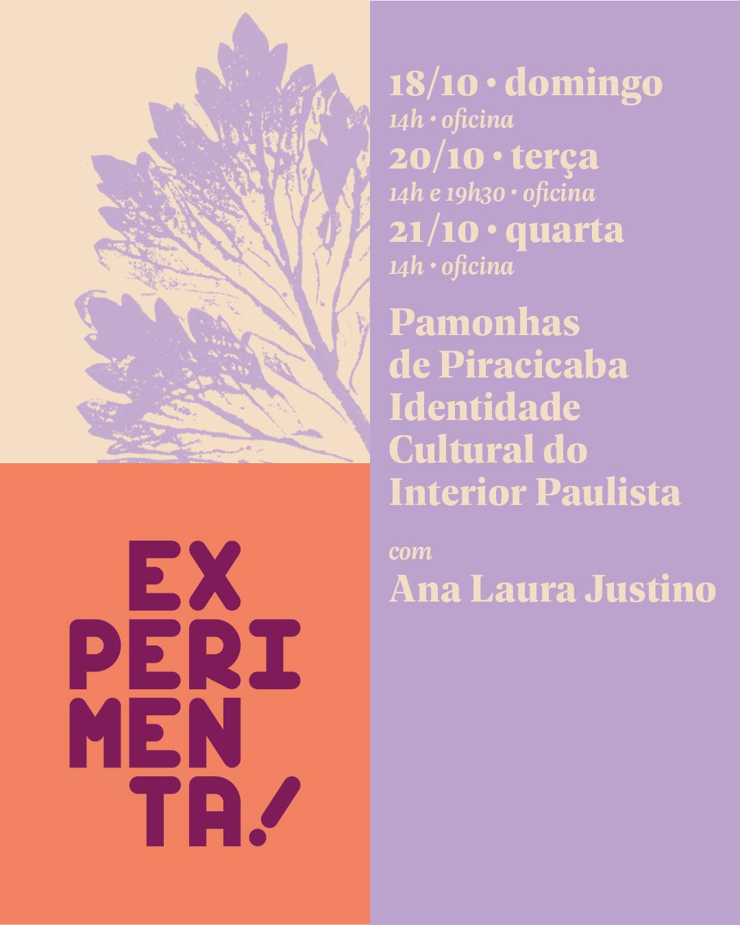 Oficina Pamonhas de Piracicaba - Identidade cultural do interior paulista