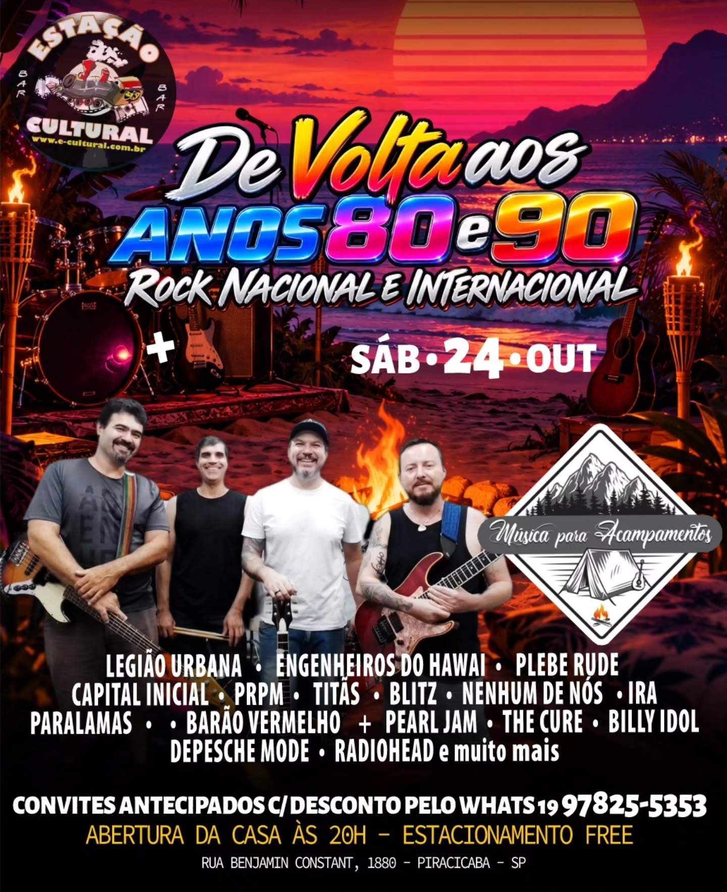 De Volta aos Anos 80 e 90