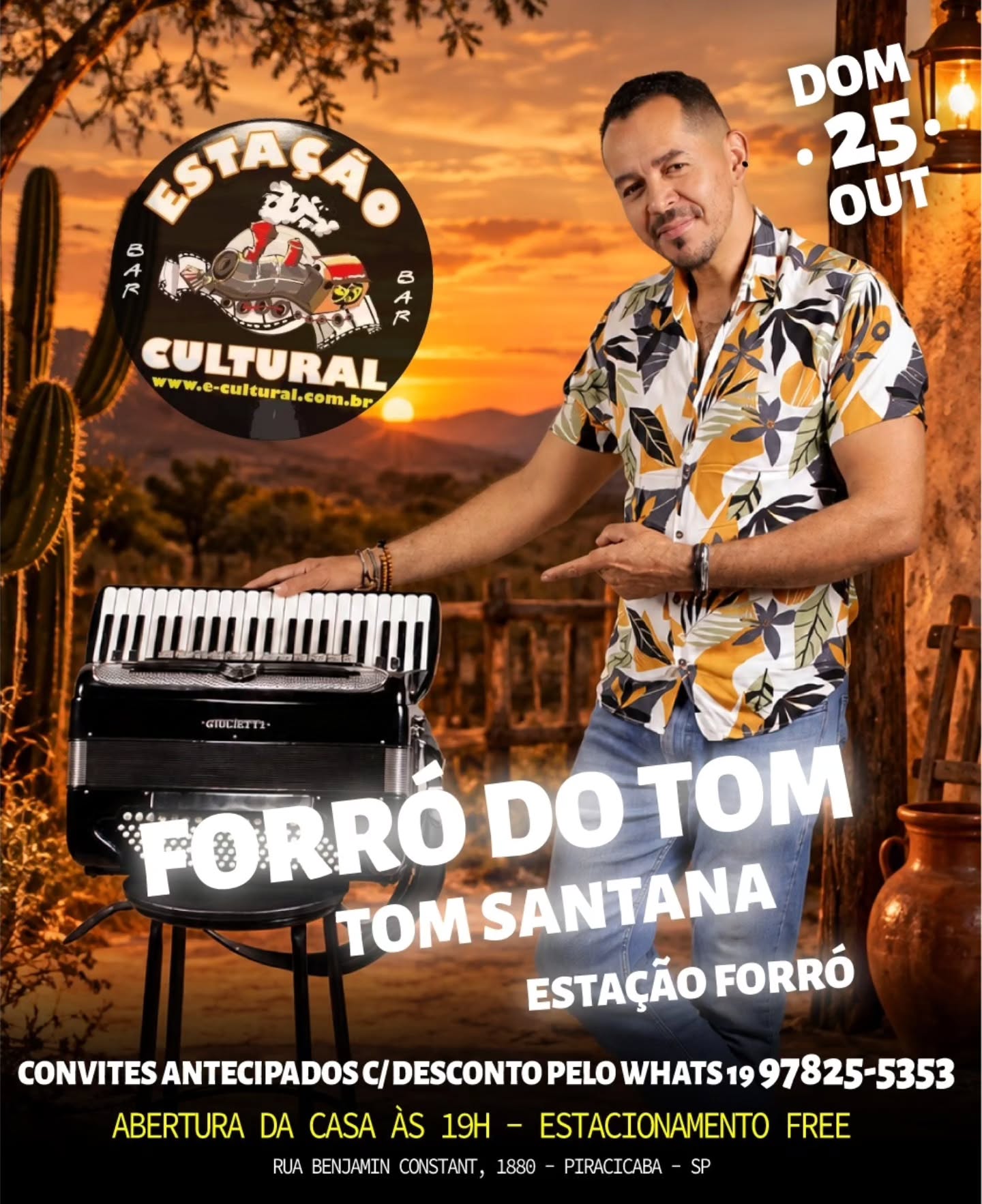 Forró do Tom com Tom Santana