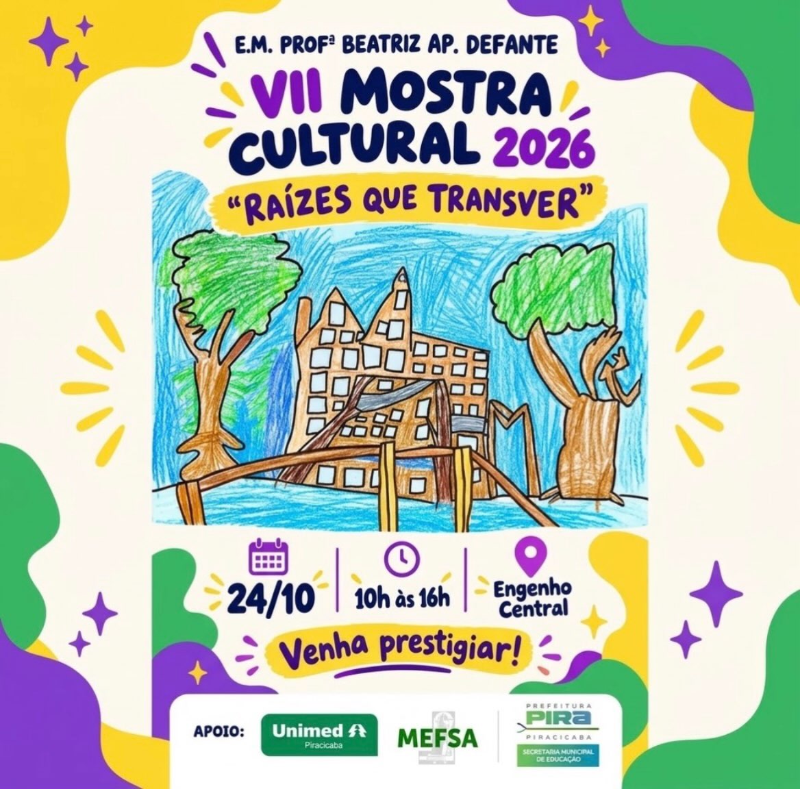 VII Mostra Cultural 2026 "Raízes que Transver"