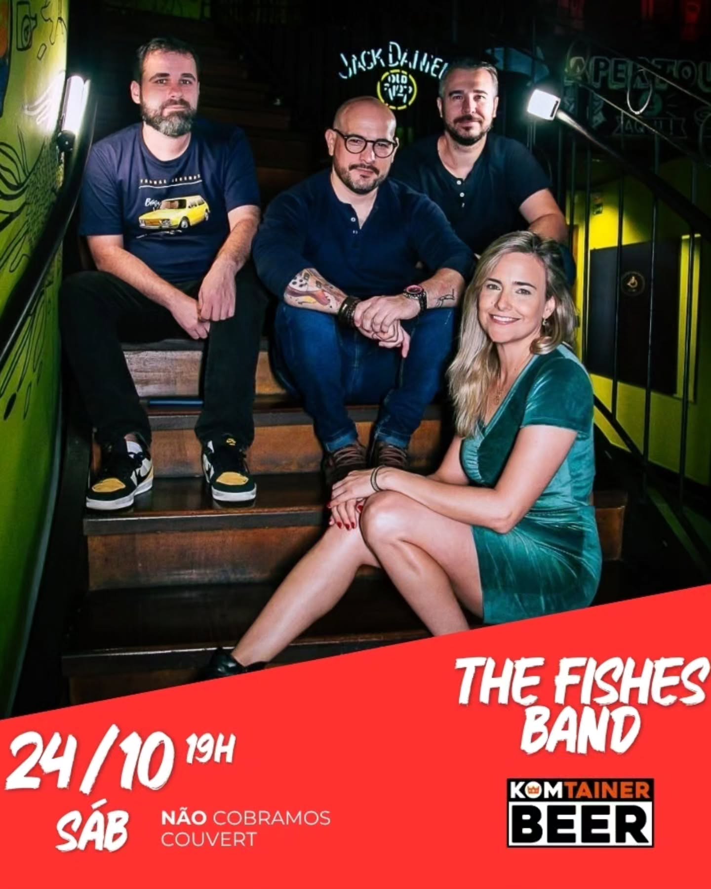 The Fishes Band ao vivo no Komtainer Beer