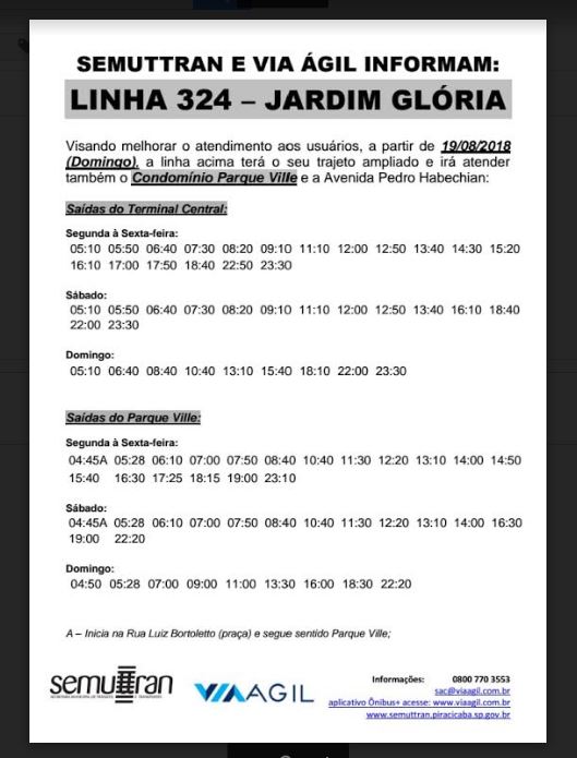 Linha 324 - Jd Gloria