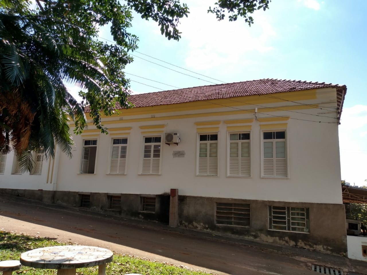 Pavilhao do Lar dos Velhinhos que sera transformado em enfermaria geriatrica - divulgacao