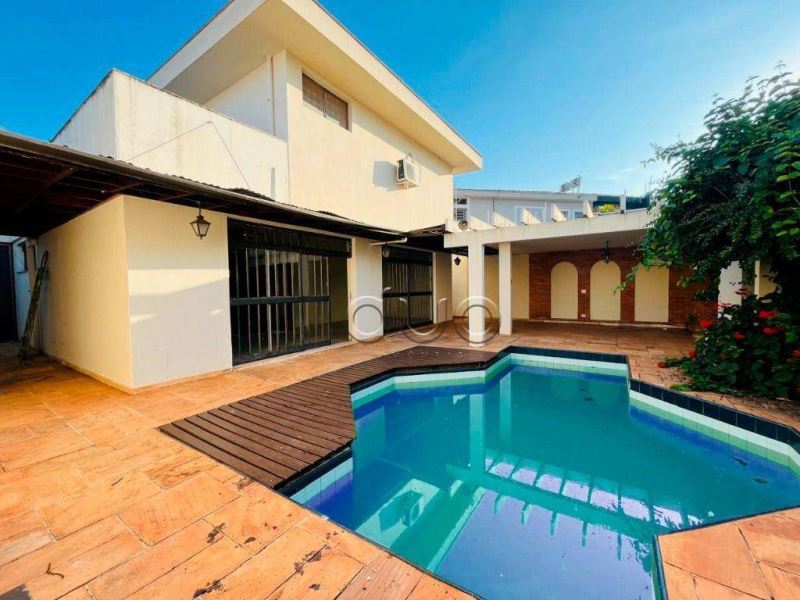 Casa com 3 dormitrios para alugar, 314 m por R$ 8.580,00/ms - Jardim Europa - Piracicaba/SP