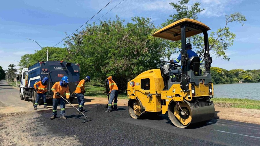 30 vias de 18 bairros do município receberam operação tapa-buraco de 28/09 a 02/10