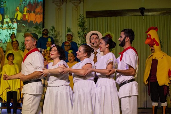 Espetáculo musical A Briga no Galinheiro é atração no Teatro do Engenho amanhã, 16/10