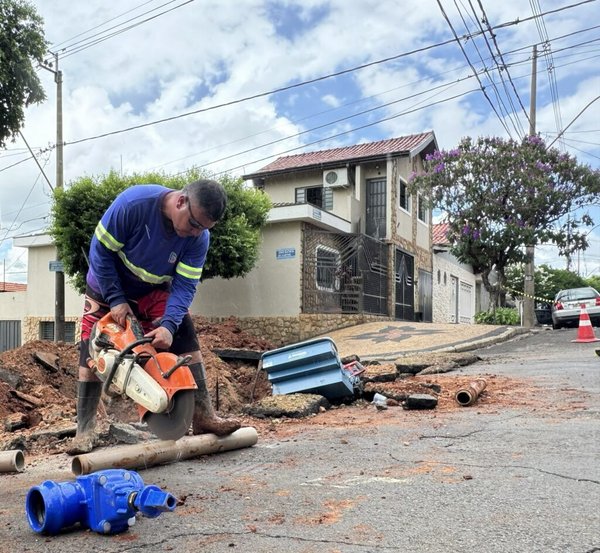 Redução de perdas d’água: 845 novos registros de rede já foram instalados em Piracicaba