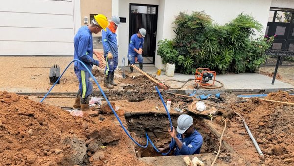 Mais água: Semae já instalou 13 quilômetros de novas tubulações em Santa Teresinha