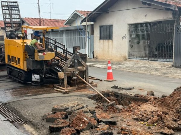 Mais água: Semae já instalou 13 quilômetros de novas tubulações em Santa Teresinha